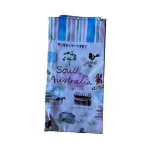 South Australia Print Tea Towel *NEW* ASHDENE Longina Phillips Beach Koala Trees